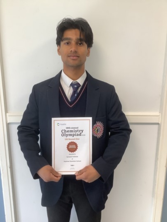 Chemistry Olympiad Success