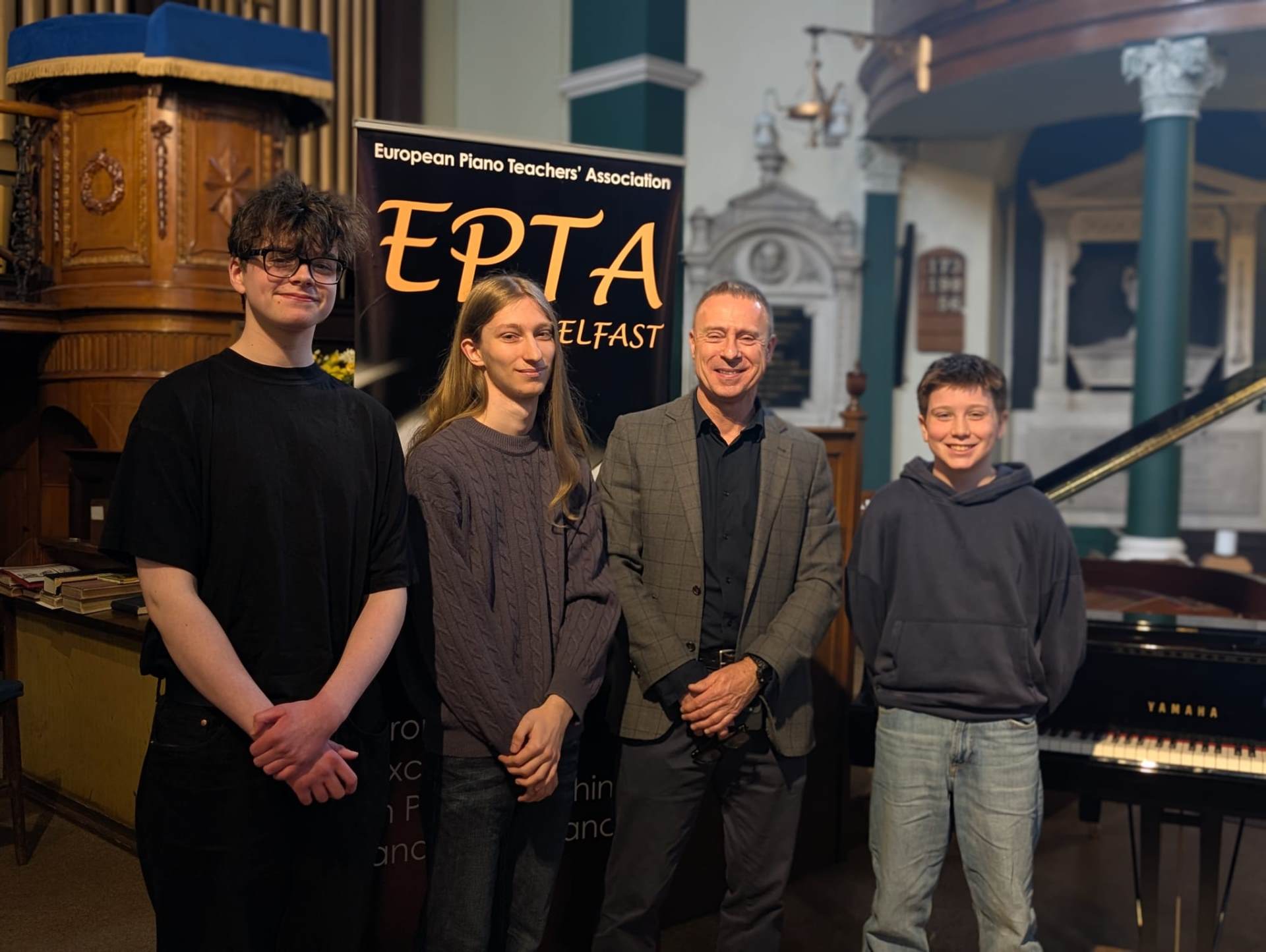 Aquinas Piano Students Celebrating Success