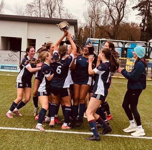 We did it! Northern Ireland Schools' Cup Winners!