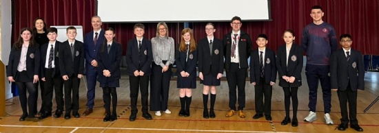 Year 8 Student Council representatives.