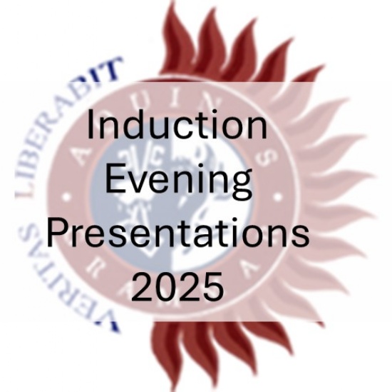 Induction Evening Presentations 2025